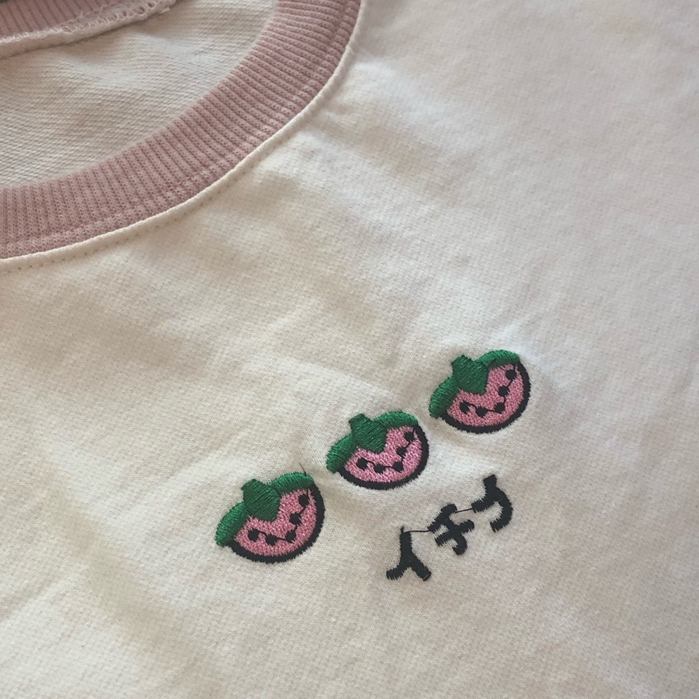 Strawberry pink sweater